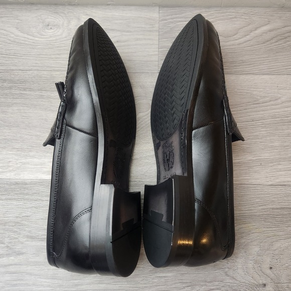 Cole Haan Pinch Classic Tassel Loafers‎ Mens 11M Black Leather C27954 main image 9